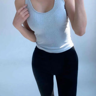 Mochi Slim Fit Sleeveless Halter Top