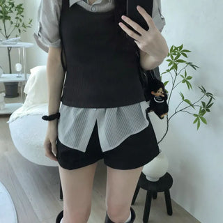 Shape Stripe Shirt (2 colors)