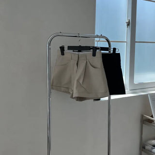 Cotton Roll-up Shorts (2 colors)