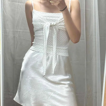 Ribbon Dot Strap Daily Sleeveless
