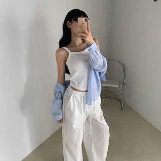 Laman ribbed sleeveless top