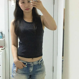 Washed Cutoff Straight Regular Fit Daily Shorts
