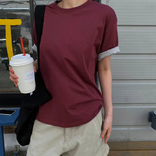 Eve Layered Roll-up Short Sleeve