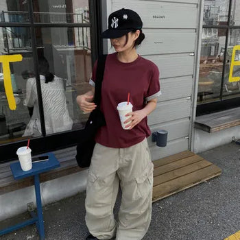 Bay Herringbone Cargo Pants