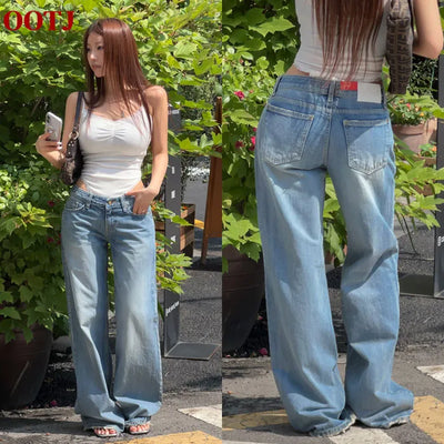 Derod Low denim bootcut pants
