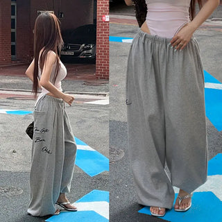 Lephia Embroidered Mega Wide Pants
