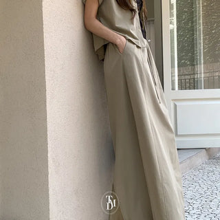 Illy Cutout Elastic Long Skirt