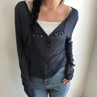 Web Totto Tencel Cardigan