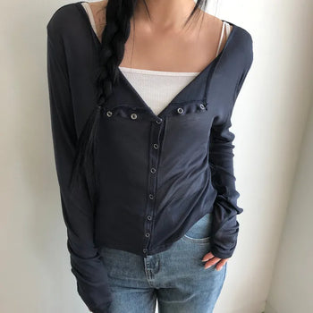 Web Totto Tencel Cardigan