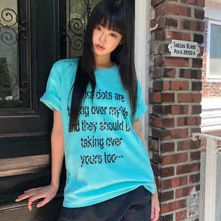 Kipel Lettering Short Sleeve T-shirt