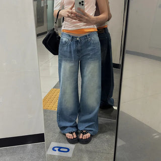 [26SS] Summer Light Wide Denim Pants