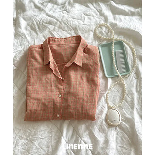 Tomato Check Shirt