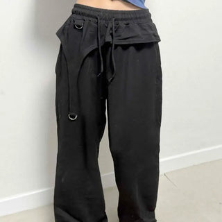 D-Ring Frill Point Training Long Pants
