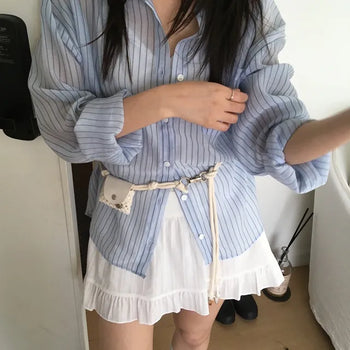 Vivi Stripe Linen Shirt