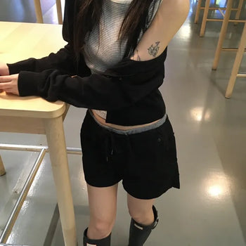 Elastic Waist Shorts