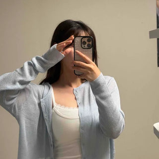 Luke See-through Daily Cardigan