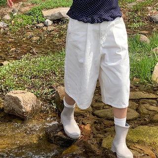 Burain Bijou Bermuda Cotton Pants