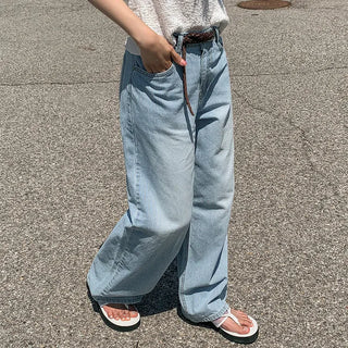Ser Stripe Wide Denim Pants