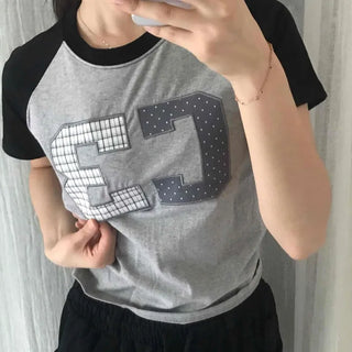 C3 Pattern Embroidered Short Sleeve T-shirt