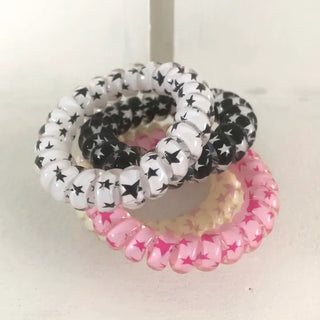 (4 Colors) Popstar Spring Hair Tie Star Hair Tie