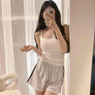 Riti Slim Fit Plain Daily Sleeveless Top