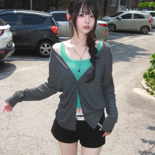 Bella See-through Loose Fit Cardigan