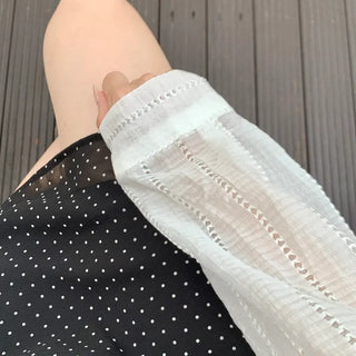 Seersucker Perforated Shirt