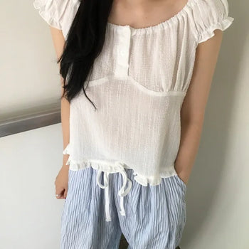 Rika Frill Blouse