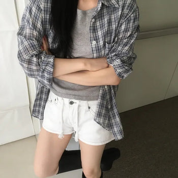 Heve Linen Check Shirt