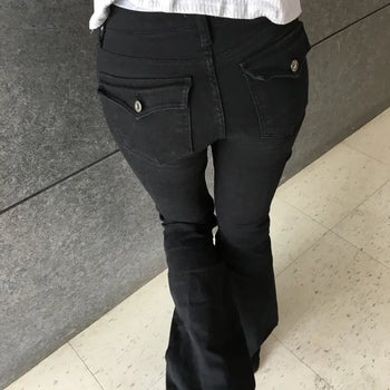 Double Pocket Bootcut Pants