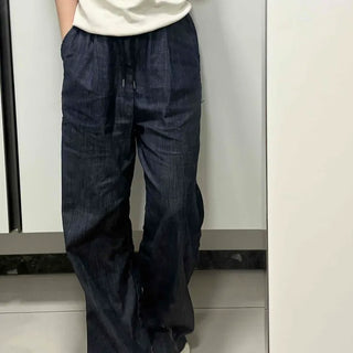 Noah String Wide Loose Fit Daily Long Pants