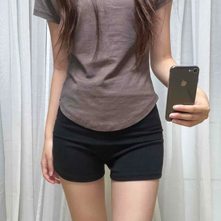 Slim Fit Straight Daily Pilates Shorts