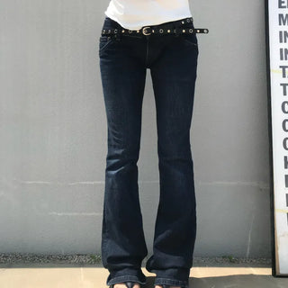 Original Sagging Low-Rise Bootcut Denim Pants