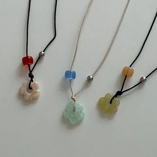 Soyton Flower Long Necklace