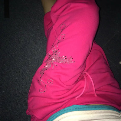Butterfly Capri Jogger Pants