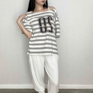 String Loose Fit Daily Casual Long Pants
