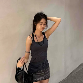 Rocha Slim Fit Plain Strap Daily Sleeveless