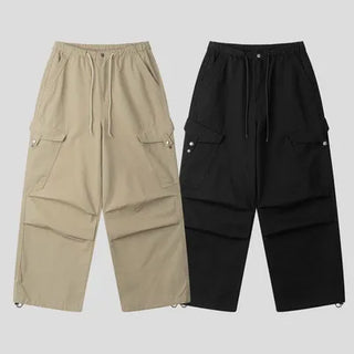 & Burr Balloon Snap Cargo Pants