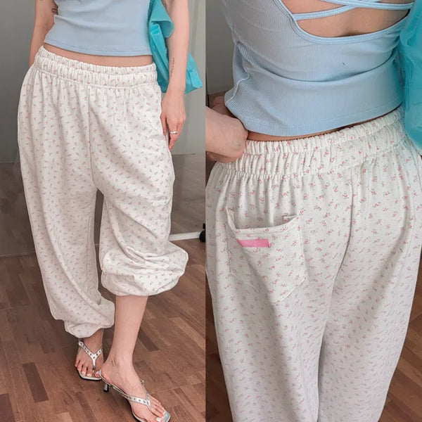 Biter Flower Jogger Pants