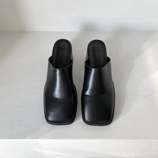 Loewe black loafers