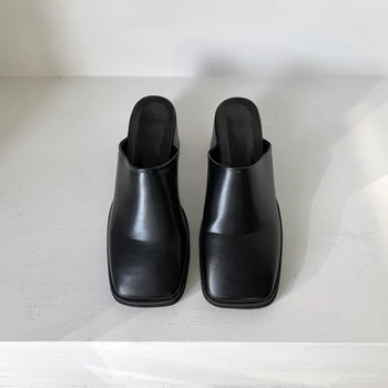 Loewe black loafers