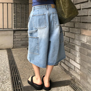 Thomas Carpenter Bermuda Denim Pants
