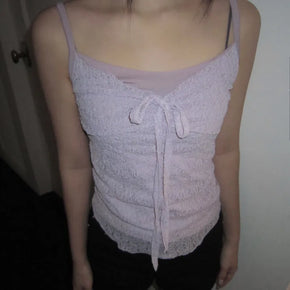 Toriz Lace Double Sleeveless