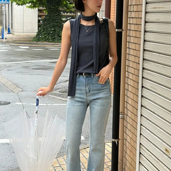 26 PLEATS Epoch Scarf Blouse