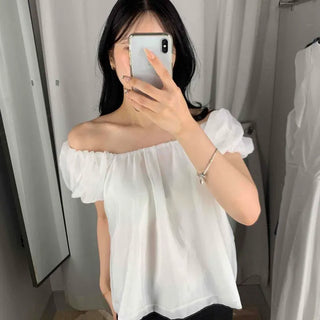 Organza Puff way Blouse