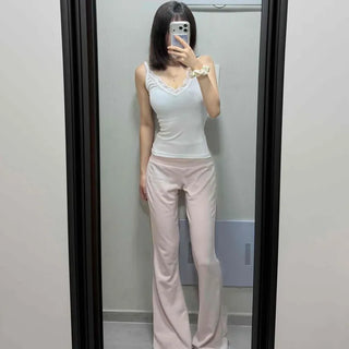 Loose Fit Lettering Stone Flare Daily Training Bottoms