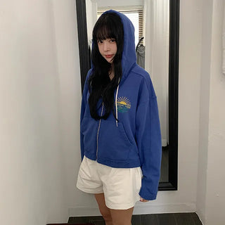 Sunset Zip-up Hoodie