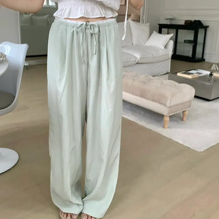 Sagging Contrast Pants
