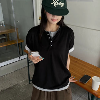 Like Henley Neck T-shirt