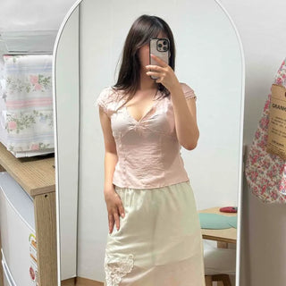 A-line Daily Midi Skirt